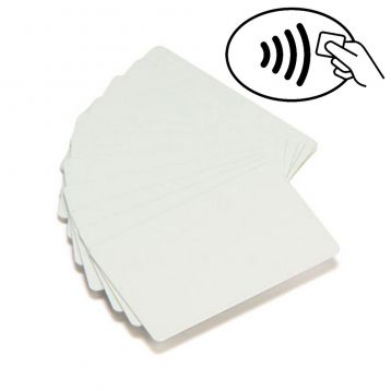 Tarjeta Zebra PVC blanco Mifare 1K Classic