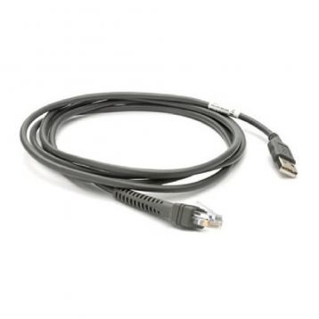 ZEBRA - Cable USB blindado - derecho