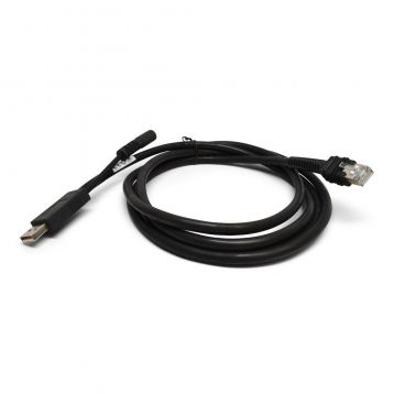 ZEBRA - Cable USB recto blindado