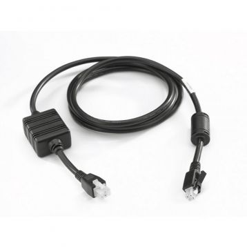 ZEBRA - Cable con conector de alimentación